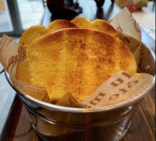 Baked Garlic Bread (3pc)