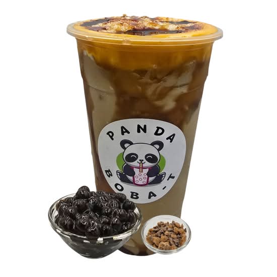 C. BRÛLÉE SERIE - TRIPLE CARAMEL BRÛLÉE TAPIOCA