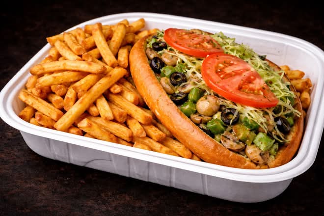 sous-marin végétarien / Vegetarian Submarine