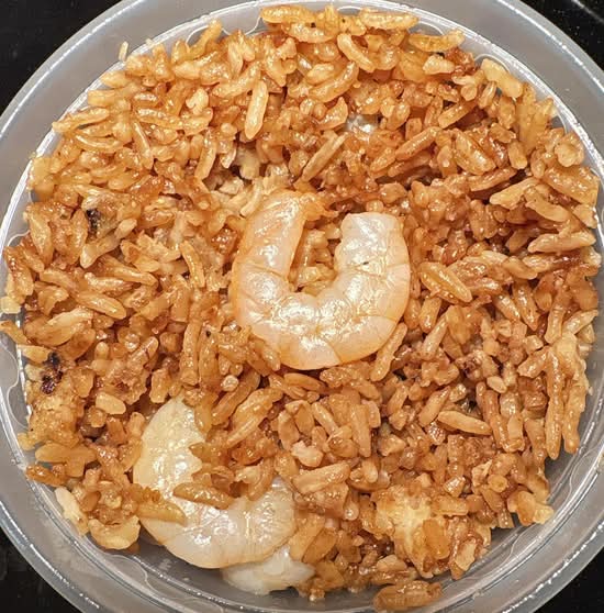 Shrimp fried rice