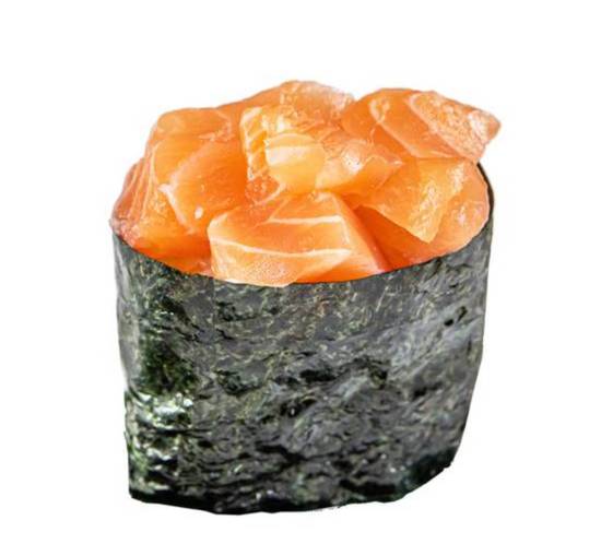 Spicy Salmon Nigiri 3pc