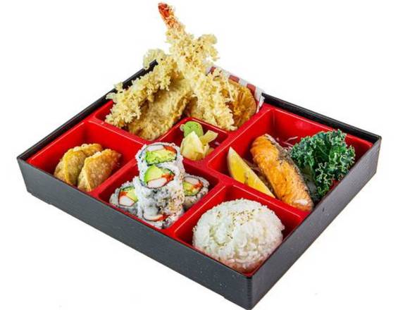 Salmon Teriyaki Bento