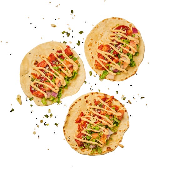 Chilli chicken Tacos