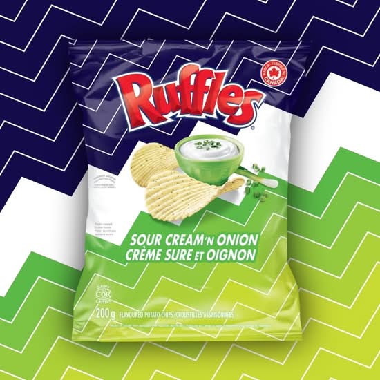 Ruffles Sour cream and onion