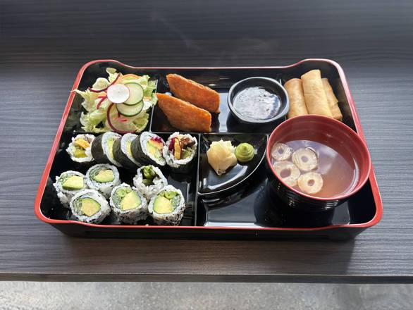 Veg Bento with Miso Soup