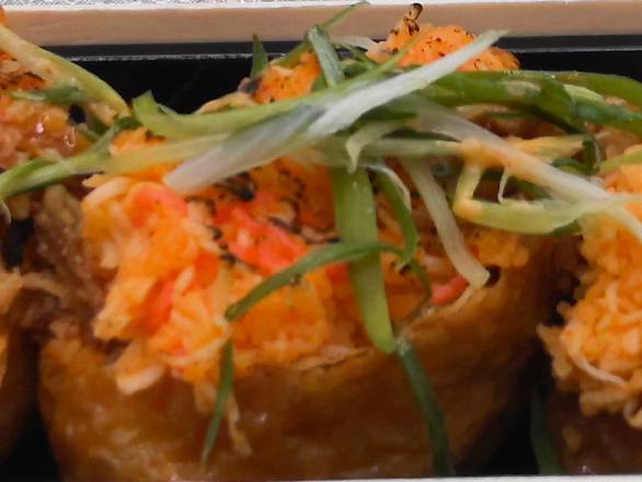 Tofu pocket Spicy Crab