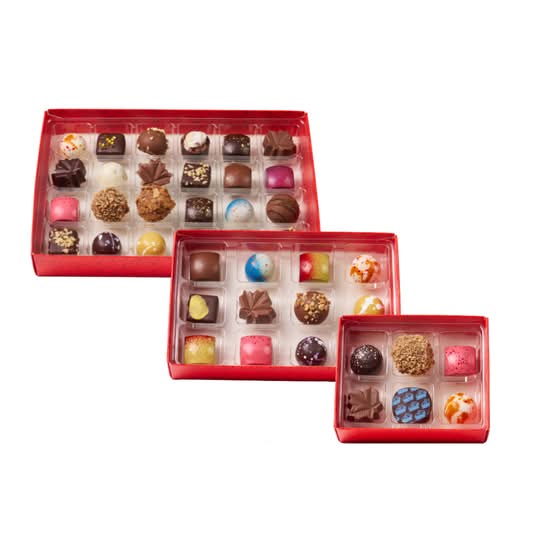Boîte de chocolats fins / Fine Chocolate