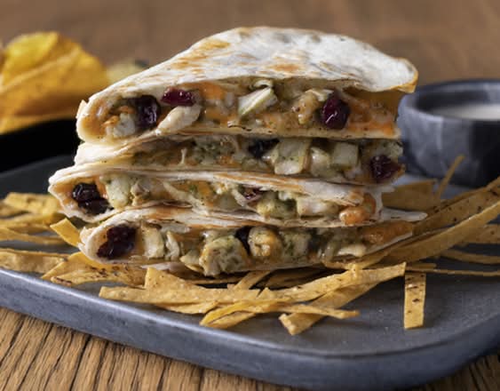 PESTO CHICKEN QUESADILLA