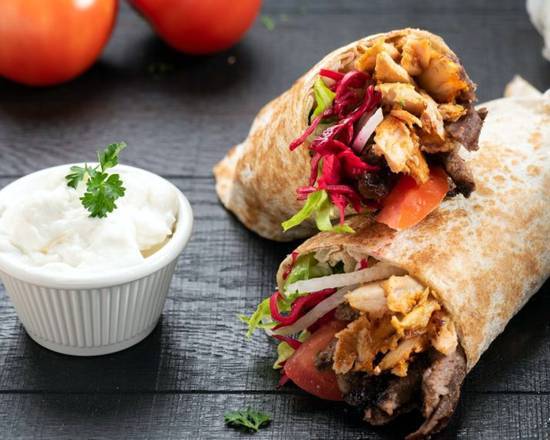 Shawarma Mix  Wrap (Beef & Chicken)