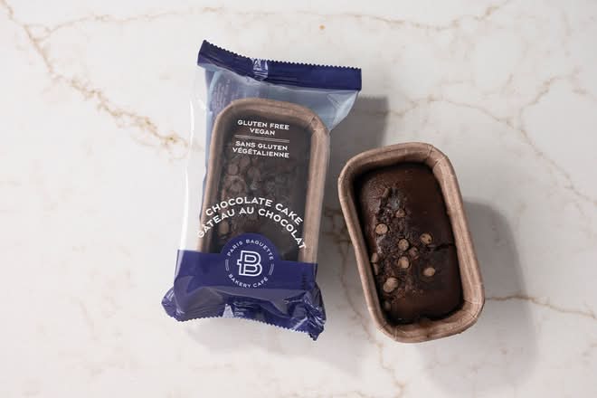 Gluten-Free Vegan Double Chocolate Chip Mini Loaf