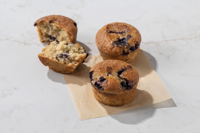 Vegan Blueberry Muffin