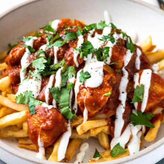 Butter Chicken Poutine