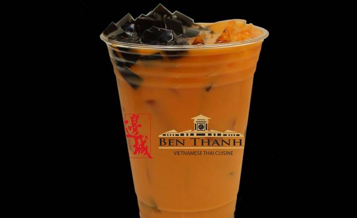 72 Black Tea w/grass jelly