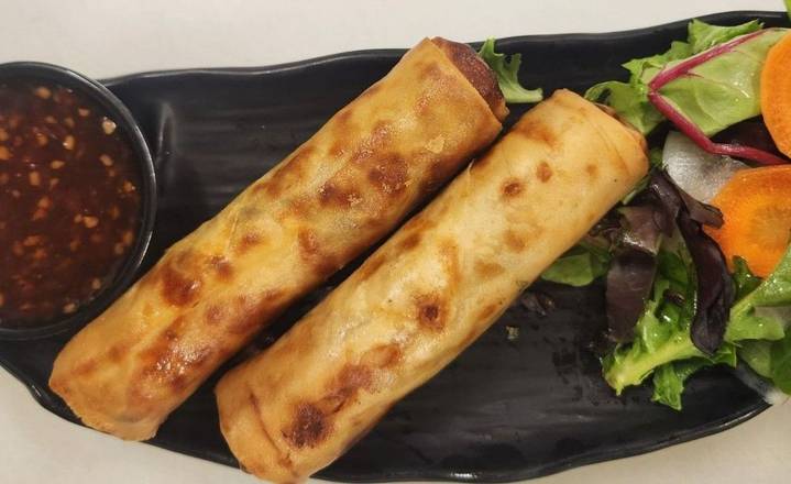 602 Deep Fried Vegetable Spring Rolls