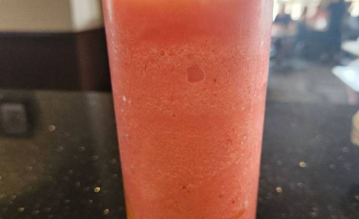 60 Strawberry Slushy w/mango jelly