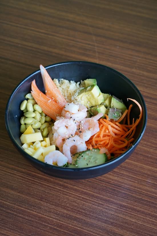 151. Poke bol aux crevettes / Shrimp Poke Bowl