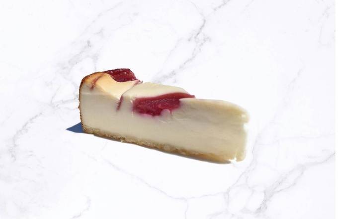 Strawberry Swirl Cheesecake