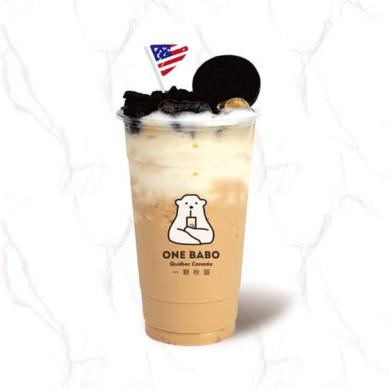 7. Oreo Milk Tea / 7. Thé au lait Oreo