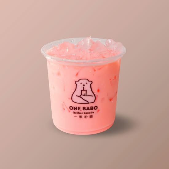 41. Strawberry Milk / 41. Lait aux fraises