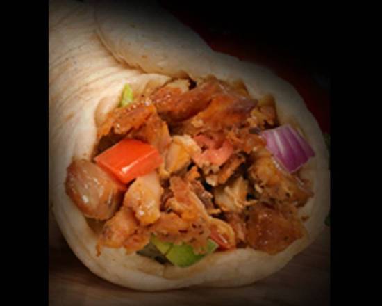 Chicken Shawarma Pita Wrap