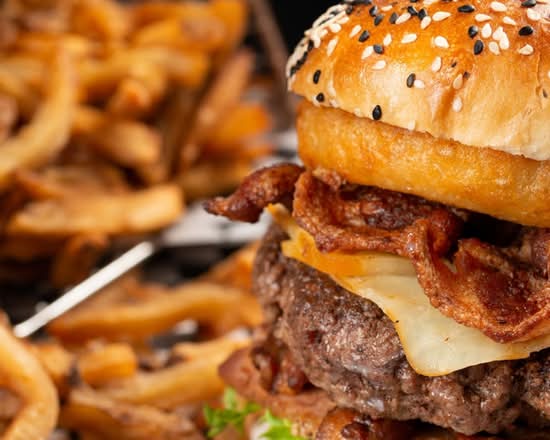 Canadian Bacon Burger