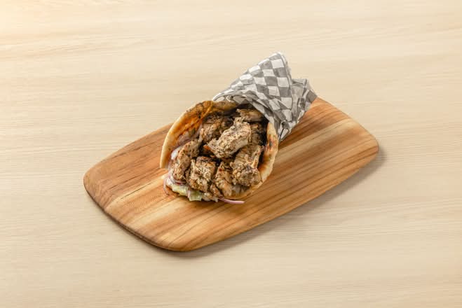 Famous Souvlaki on a Bun or Pita