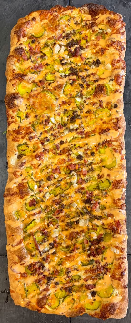Bacon Cheeseburger Extra Pickles Please!