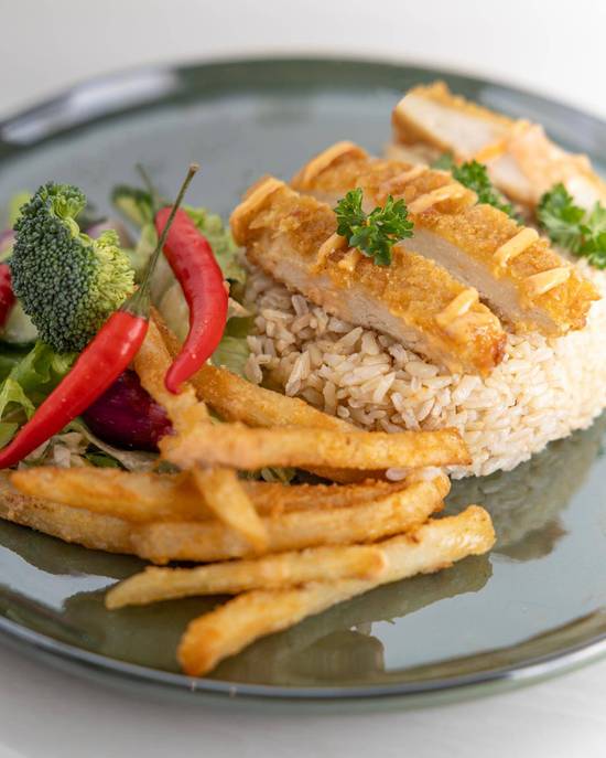 crispy Chicken  Rice