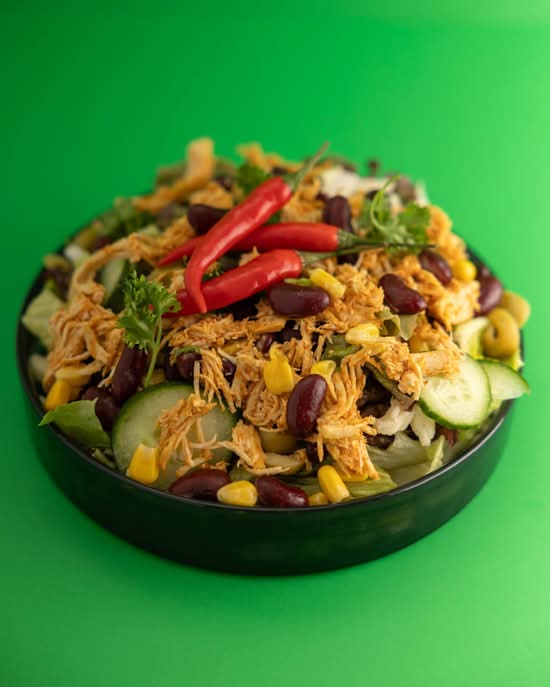 Pulled Chicken Salad Bowl