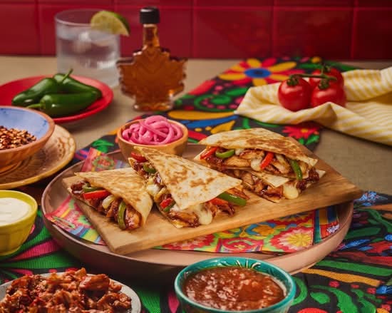 Maple Chipotle Chicken Quesadilla