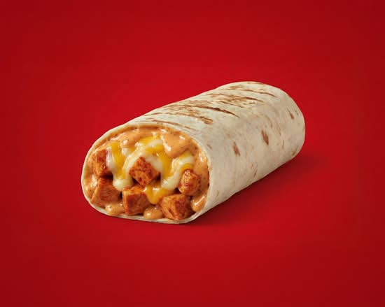 Cheezy Spicy Chipotle Chicken Value Burrito 4"