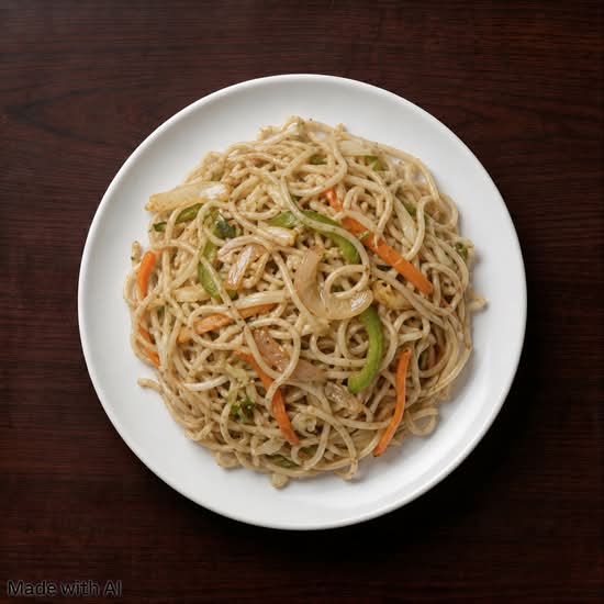 Veg Hakka Noodles