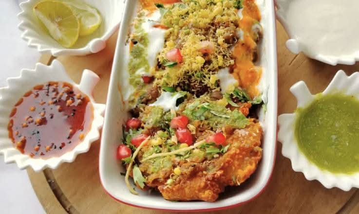 Aloo Tikki Chaat