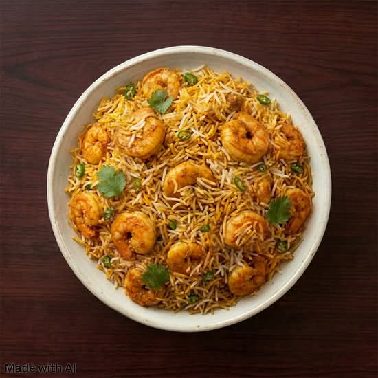 Shrimp Biryani