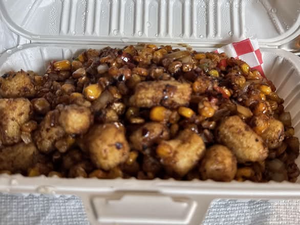 Fried Baby Corn and Kernels