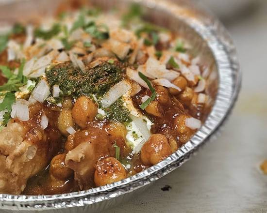 Samosa Channa Plate