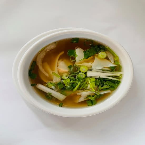 Soupe wonton/ Wonton soupe