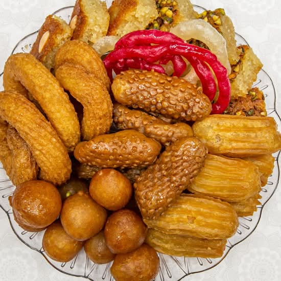 Mixed Platter of Sweets (500g)