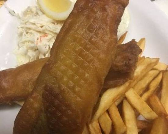 English-Style Fish and Chips