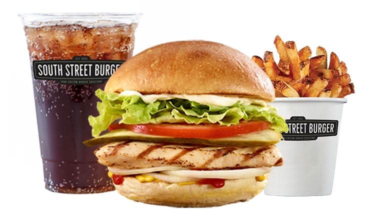 Grilled Chicken Burger