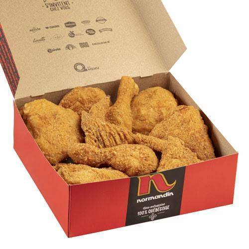 Poulet frit (9 morceaux) / Fried chicken (pieces)