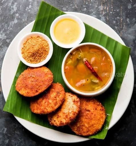 Ghee Podi Idli(4 pieces)