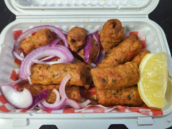 Tandoori Chicken Seekh Kebab