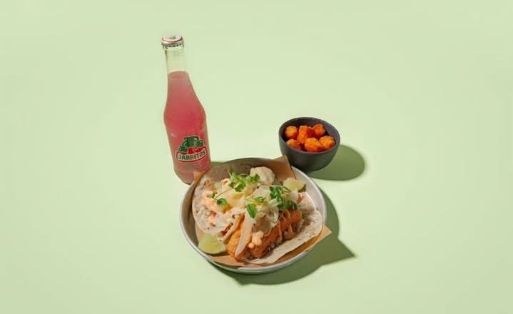 Yam Taco Combo