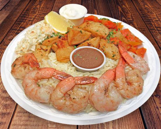 Brochette de Crevettes / Shrimp Brochette
