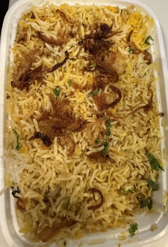 Paneer Tikka Biryani
