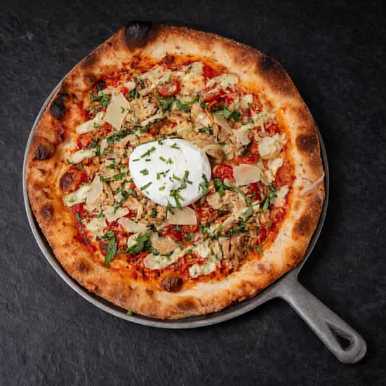 Pizza végétarienne / Vegetarian Pizza