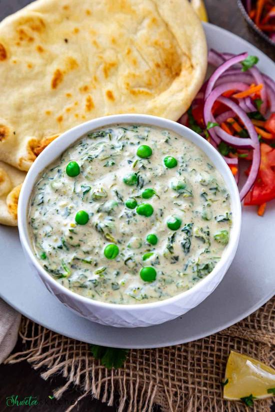 Delhiwali Methi Malai Matar