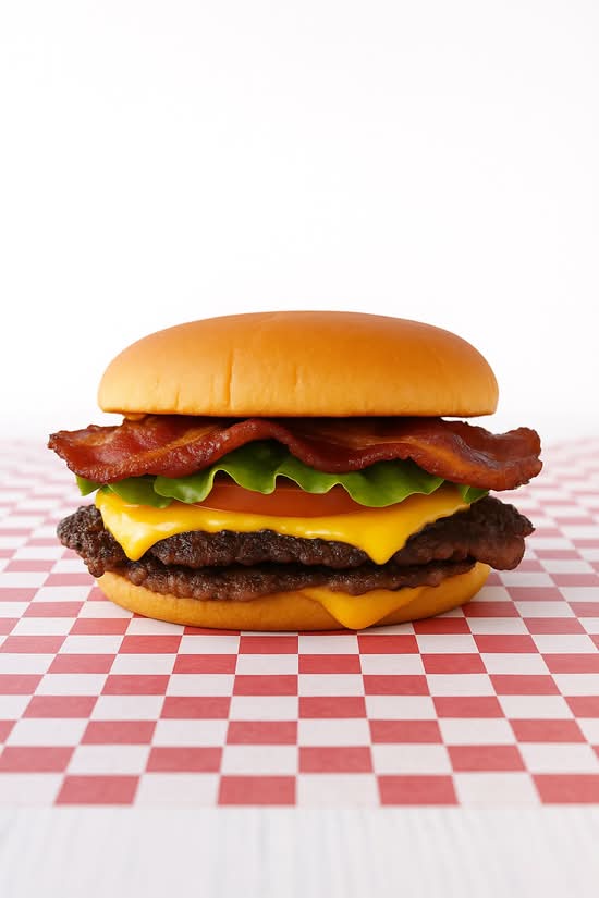 Beef Bacon Cheeseburger