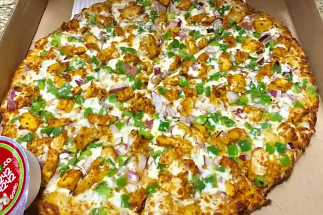 Achaari Chicken Pizza BOGO